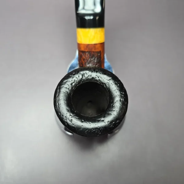 Morgan BlackJack 20 Limited Edition Sandblasted Dublin Briar Pipe, New - Image 6
