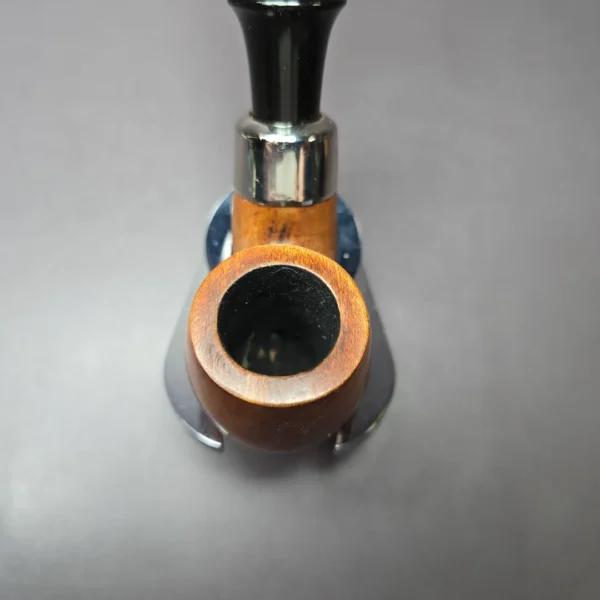 WDC Wellington Smooth Bent Billiard Estate Briar Pipe, American Estates - Image 6