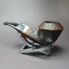 Morgan BlackJack 30 Sandblasted Bulldog Briar Pipe, New - Image 6
