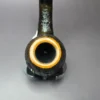 Xin Li Contrast Sandblasted Scoop Handmade Briar Pipe, New - Image 6