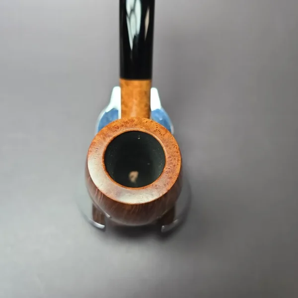 Wandi Riyadi Smooth Bent Billiard Handmade Briar Pipe, New - Image 6