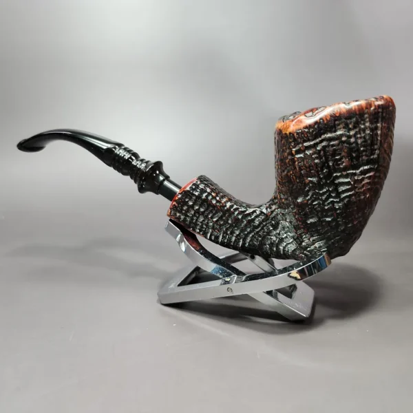 Nording Sandblasted Freehand Estate Briar Pipe, Danish Estates - Image 6