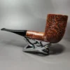 Hilson Epoque Largo 108 Sandblasted Dublin Estate Briar Pipe, Belgian Estates - Image 6