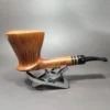 Viprati 5 Clover Smooth "Cup and Saucer" Estate Briar Pipe, Italian Estates - Image 6