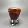 Age Bogelund Smooth Dublin w/ Briar Block Display Estate Briar Pipe, Unsmoked - Image 6