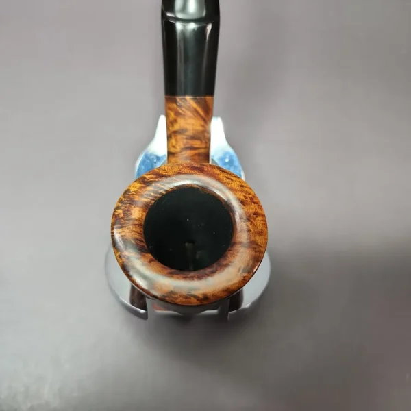 WO Larsen Super 335 Smooth Bent Pot Estate Briar Pipe, Danish Estates - Image 6