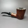 Karl Erik Smooth Poker Sitter Estate Briar Pipe, Danish Estates - Image 6