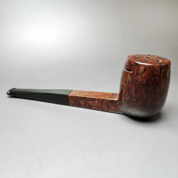 Sparkproof Weatherproof Hurricane Wind Cap Estate Briar Pipe, French Estates - Image 6