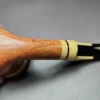Tom Spanu 2000 Millennio Smooth Pot w/ Boxwood Estate Briar Pipe, Unsmoked - Image 6