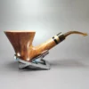 Viprati 4 Clover Smooth Dublin Estate Briar Pipe, Italian Estates - Image 6