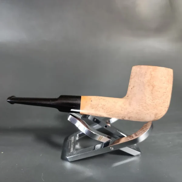 Morgan Bones Sandblasted Saddle Billiard Briar Pipe, New - Image 6