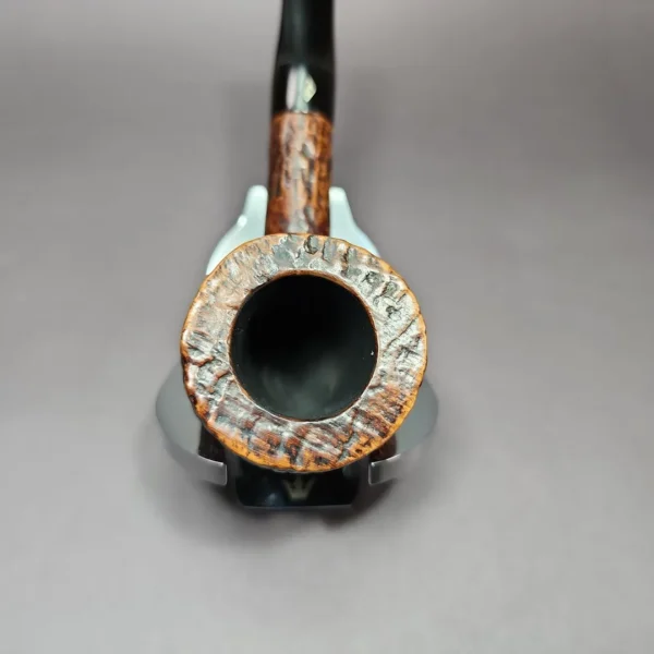 Parker Super Briar Bark 267 Grp 4 Sandblasted Estate Briar Pipe, English Estates - Image 7