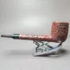 Charatan's Make Sandblasted Lumberman Estate Briar Pipe, English Estates - Image 7