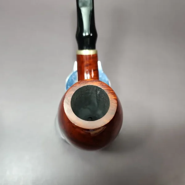 Vauen 6873 Smooth Bent Egg Estate Briar Pipe, Unsmoked, 9mm - Image 7