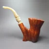 Sven Lar Skulptur by Kabik XL Freehand Estate Briar Pipe, Unsmoked - Image 7
