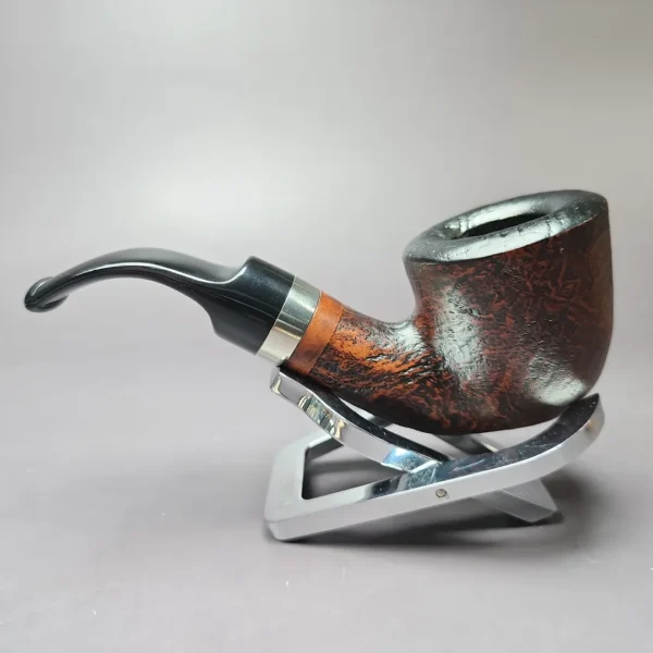 Morgan BlackJack 20 Sandblasted Dublin Briar Pipe, New - Image 7