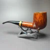 Bjarne Nielsen Signature Smooth Bent Billiard Estate Briar Pipe, Unsmoked, 9mm - Image 7
