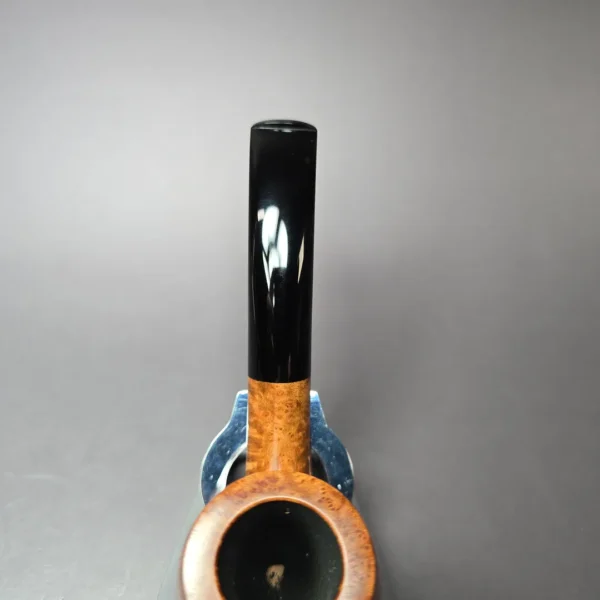 Wandi Riyadi Smooth Bent Billiard Handmade Briar Pipe, New - Image 7