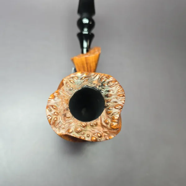 Randy Wiley 1988 The Conch Spiral Freehand Estate Briar Pipe, American Estates - Image 7
