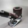 Ashton 1990 Pebble Grain XXX Sandblasted Panel Pot Estate Briar Pipe, English Estates - Image 7