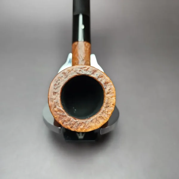 Dunhill 1963 Tanshell 6R Sandblasted Pot Estate Briar Pipe, English Estates - Image 7