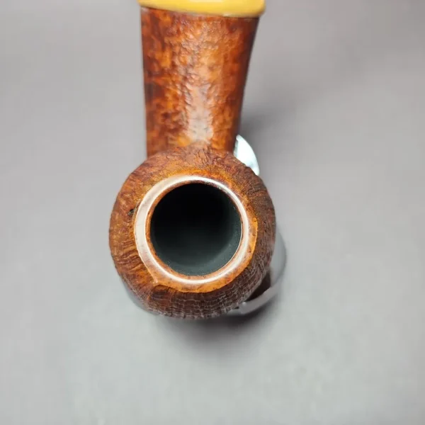 Denis Rusakov Sandblasted Fish w/ Boxwood Estate Briar Pipe, Other Estates - Image 7