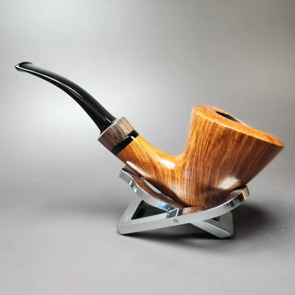 Paul Becker Grade H Smooth Dublin Estate Briar Pipe, German Estates, 9mm - Image 7