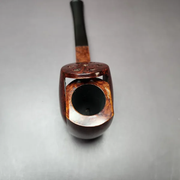 Sparkproof Weatherproof Hurricane Wind Cap Estate Briar Pipe, French Estates - Image 7