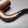 G.V.G. Sandblasted Full Bent Billiard Estate Briar Pipe, French Estates - Image 7