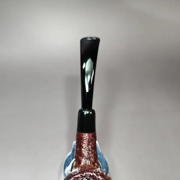 Castello Sea Rock KKK Rusticated Billiard Estate Briar Pipe, Unsmoked - Image 7