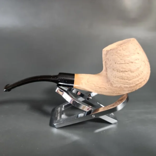 Morgan Bones Sandblasted Brandy Briar Pipe, New - Image 6