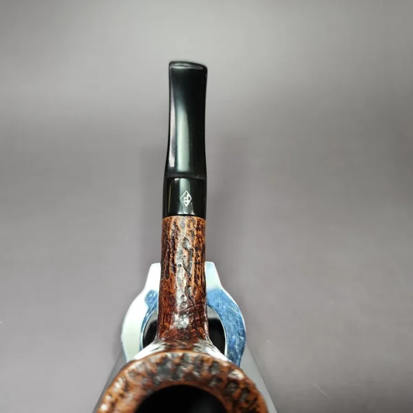 Parker Super Briar Bark 267 Grp 4 Sandblasted Estate Briar Pipe, English Estates - Image 8