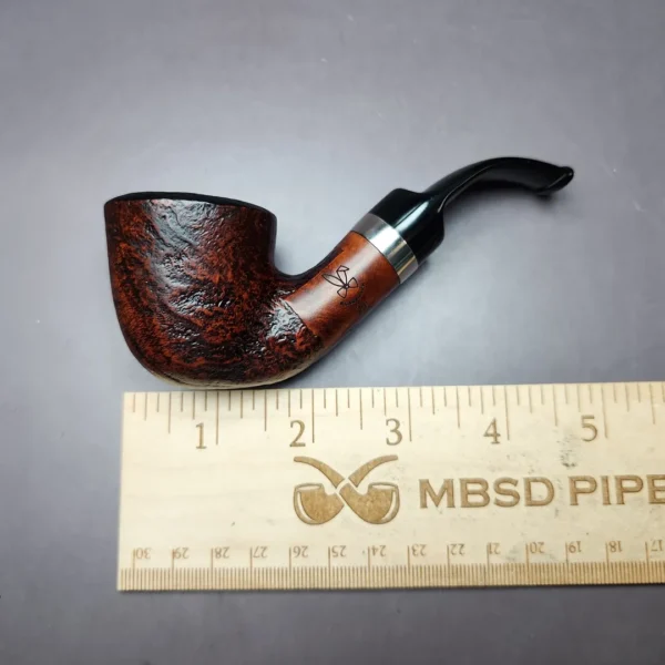 Morgan BlackJack 20 Sandblasted Dublin Briar Pipe, New - Image 8