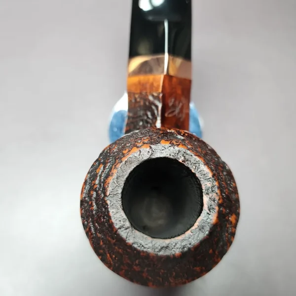 Morgan BlackJack 30 Sandblasted Bulldog Briar Pipe, New - Image 8