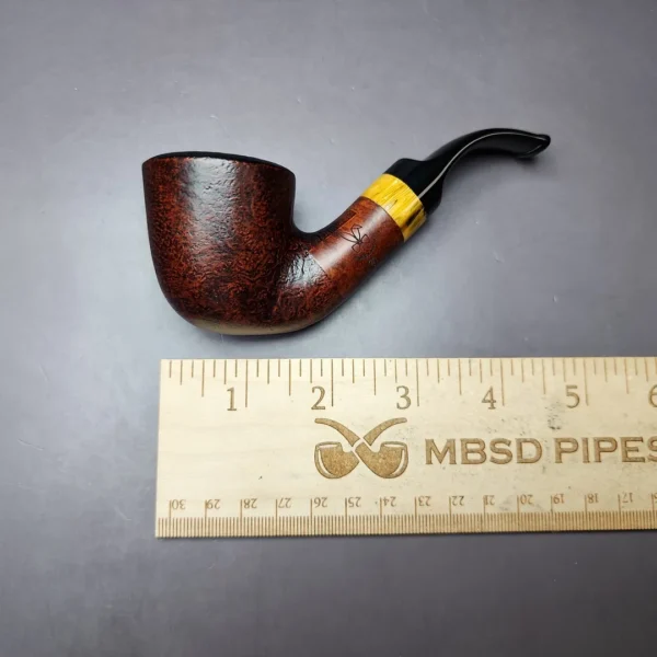 Morgan BlackJack 20 Limited Edition Sandblasted Dublin Briar Pipe, New - Image 8