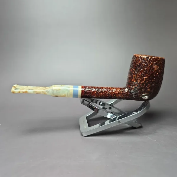 Savinelli Sasso 701 Rusticated Lovat Briar Pipe, 6mm, New - Image 8