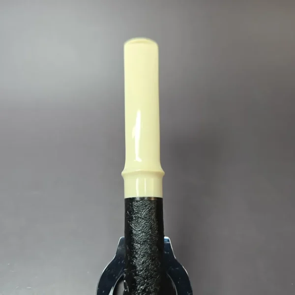Sean Reum Sandblasted Dublin w/ Ivorite Stem Handmade Briar Pipe, New - Image 8