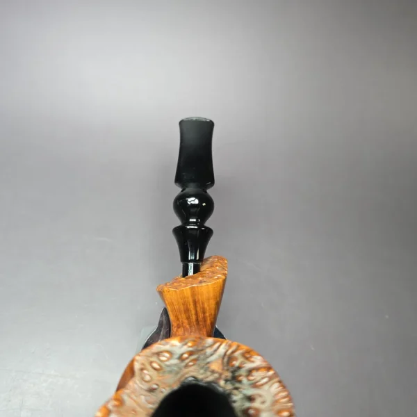 Randy Wiley 1988 The Conch Spiral Freehand Estate Briar Pipe, American Estates - Image 8