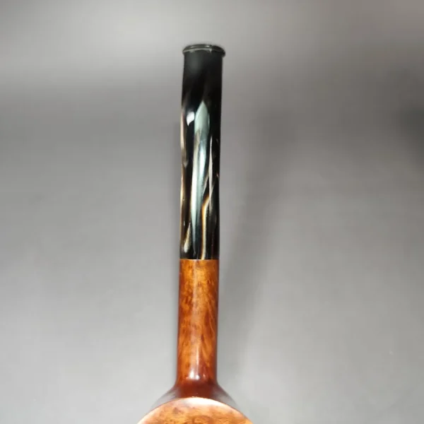 Dave Neeb Handmade Magnum Smooth Cherrywood Briar Pipe, New - Image 8