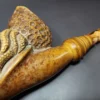 MBSD Meerschaum Masters by Kenan Magnum Pirate Block Meerschaum Pipe, New - Image 8