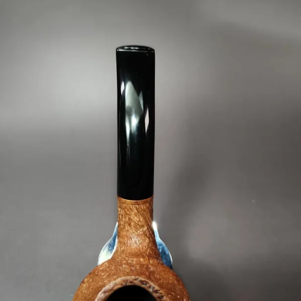 Kevin Arthur Sandblasted Rhodesian Estate Briar Pipe, American Estates - Image 8
