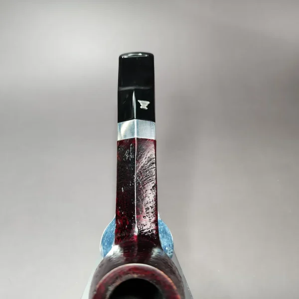 Rainer Barbi for Chieftains Sandblasted Facet Estate Briar Pipe, German Estates - Image 8