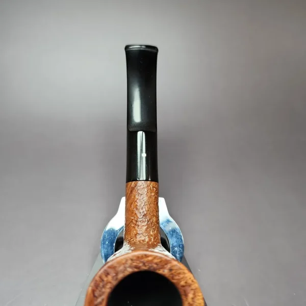 Dunhill 1963 Tanshell 6R Sandblasted Pot Estate Briar Pipe, English Estates - Image 8