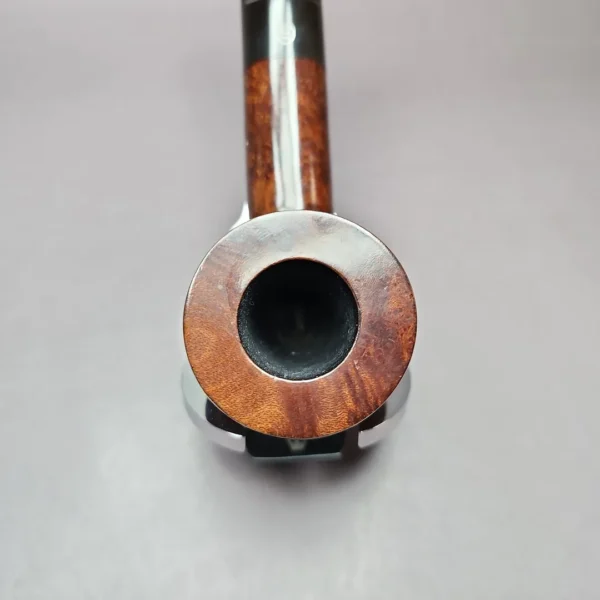 James Upshall Tilshead Group 6 Smooth Pot Estate Briar Pipe, Unsmoked - Image 8