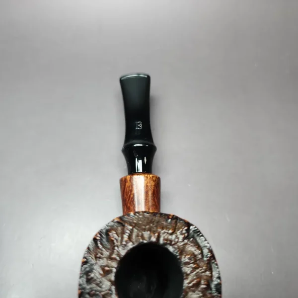 Karl Erik Smooth Poker Sitter Estate Briar Pipe, Danish Estates - Image 8