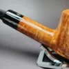 James Upshall Empire Executive Smooth Bent Billiard Estate Briar Pipe, Unsmoked - Image 8