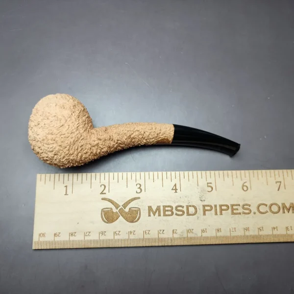 Pipe Tristan Natural Granite Hawkbill Handmade Briar Pipe, New - Image 8