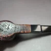 Unknown Sandblasted Panel Estate Briar Pipe, Other Estates - Image 8