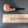 Morgan Bones Sandblasted Apple Briar Pipe, New - Image 8