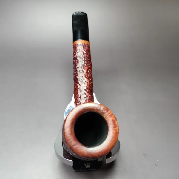 Charatan's Make Sandblasted Lumberman Estate Briar Pipe, English Estates - Image 9